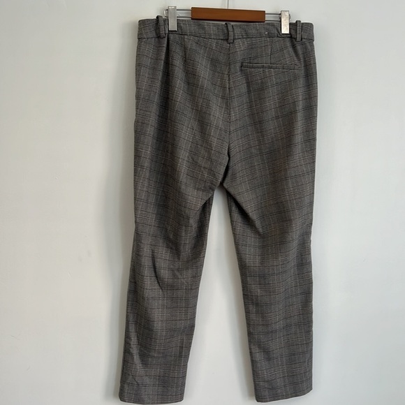 H&m Black and White Checked Trouser Pants - Picture 2 of 7